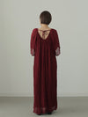 CREPE BACKTIE DRESS