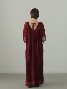 CREPE BACKTIE DRESS
