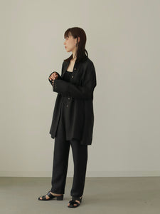 TWEEDY LONG BLOUSE