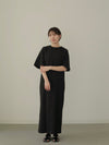 FLARE SLEEVE COCOON DRESS